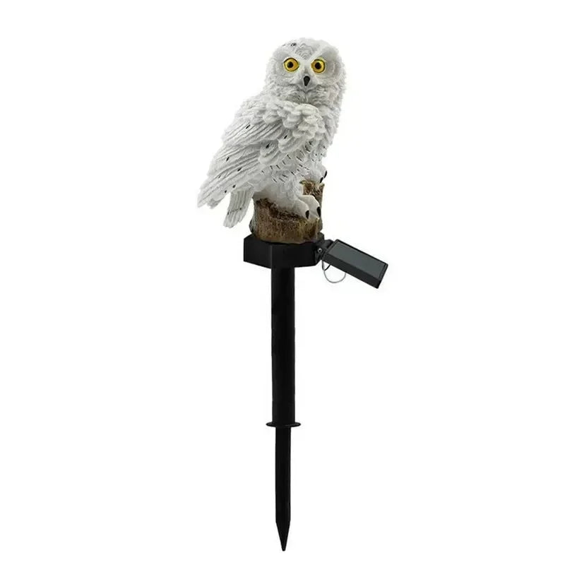 Hibou Solaire Lumineux – Étanche & Décoratif -30%